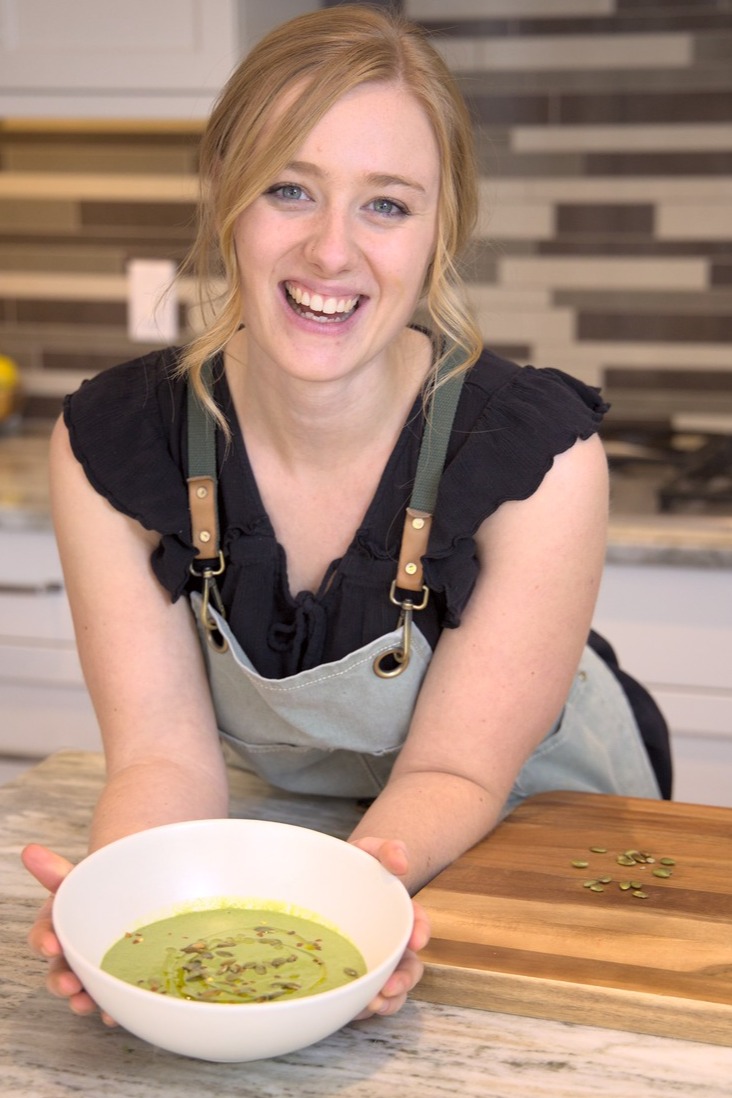 Jenna Den Hoed: certified nutrition coach and red seal chef